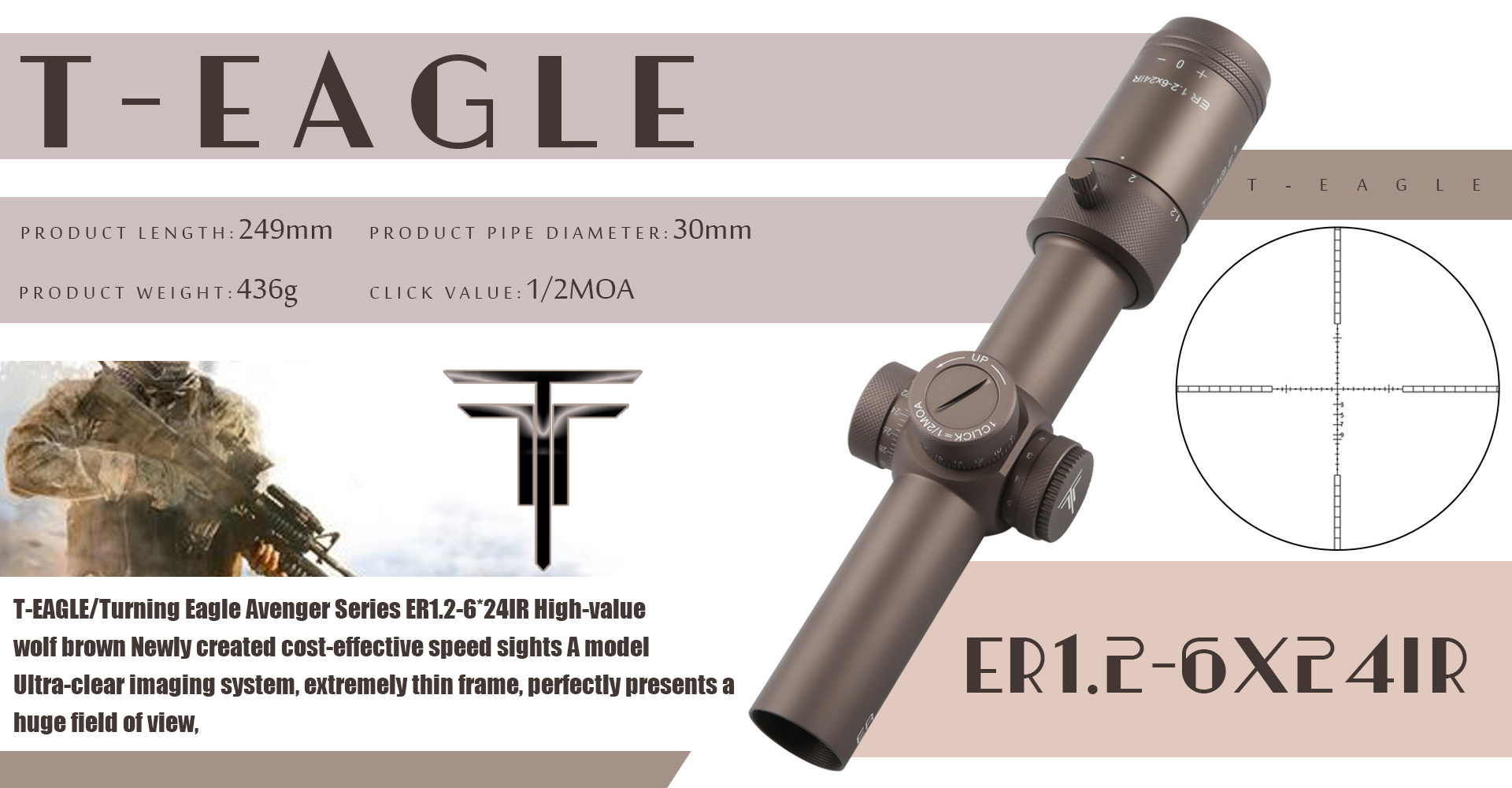 T-EAGLE-ER12-6-x-24IR-lunette-de-visee-pour-fusil-de-chasse-collimateur-optique-