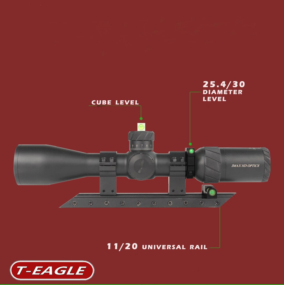 T-EAGLEMetalSpiritBubbleLevelfor254mmor30mmTubeSightRiflescopeScopeLaserRingMountHolderTacticalOptic-33018509819