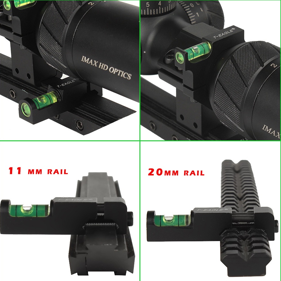 T-EAGLEMetalSpiritBubbleLevelfor254mmor30mmTubeSightRiflescopeScopeLaserRingMountHolderTacticalOptic-33018509819