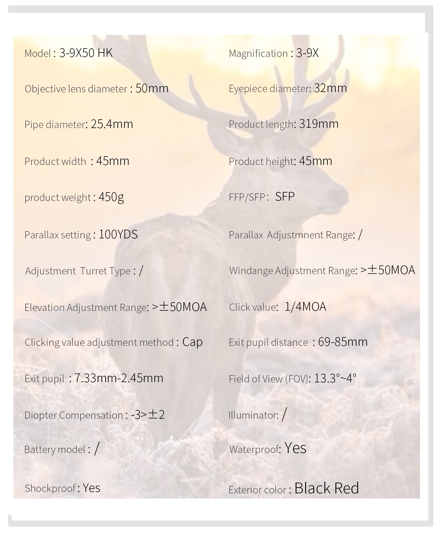 T-EAGLESR3-9X50WAHKOpticalSightAirRifleOpticsScopeCompactRifleScopeForHuntingScopesWithRailMounts-1005002762109720