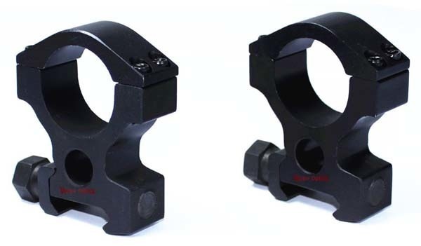 TACVectorOptics254mm1InchTacticalHighRiflescopeWeaverMountRingSeeThroughforAimpointLeapersBSAScopes-237262518