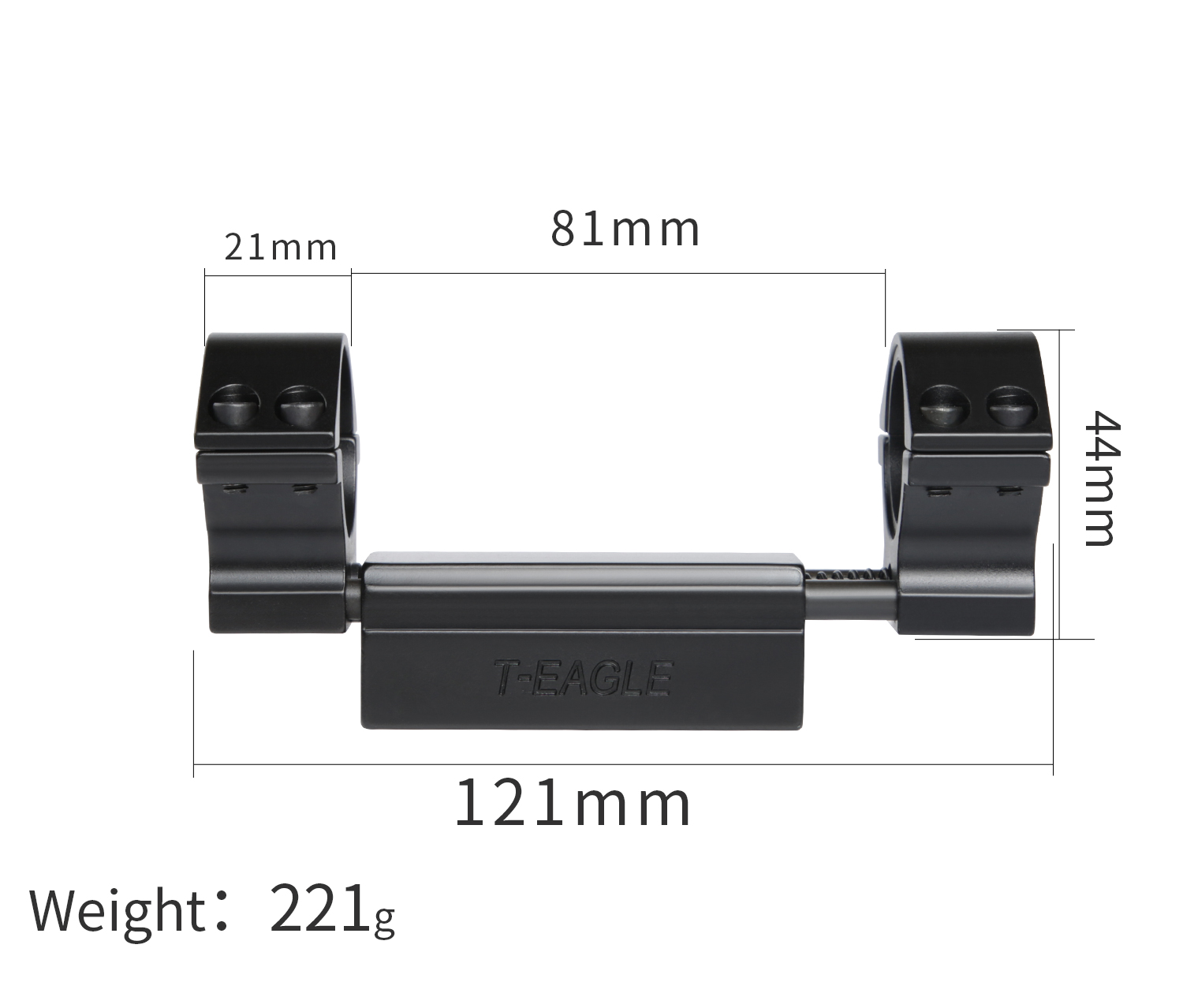 TEAGLERiflescopemountring20mmdovetailrailhighprofileLowProfileforriflescopehuntingpicatinnyrailgunac-1005001703160136