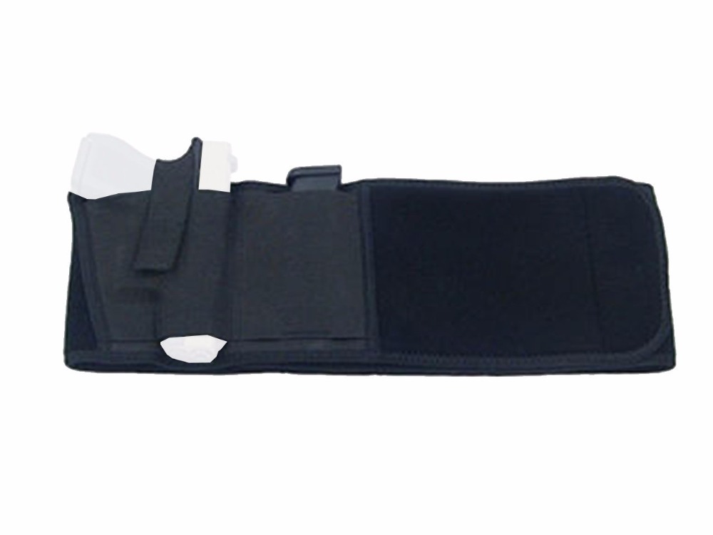 Tactical-Neoprene-Belt-Wrap-Holster-Magazine-Pouch-Airsoft-Paintball-Military-Le