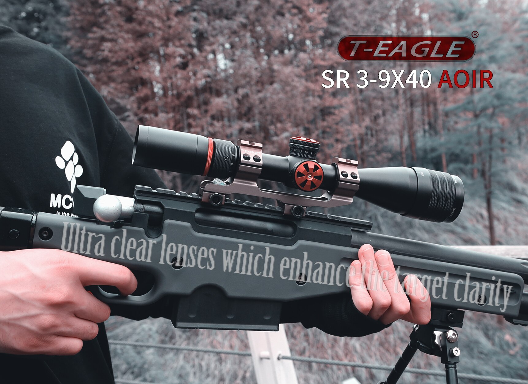 TeagleSR3-9X40AOIRTacticalOpticSightGreenRedRiflescopeHuntingRifleScopeSniperAirsoftAirGunsreddotmou-1005001483123968