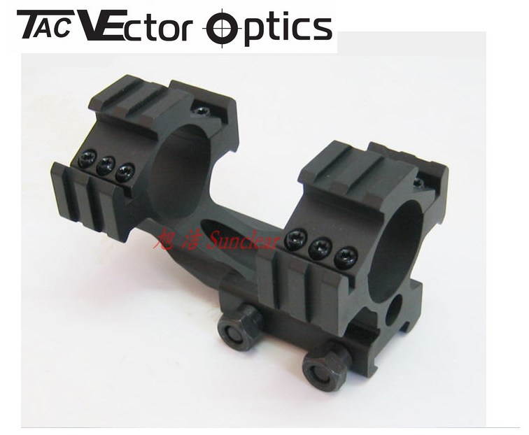 Vector-Optics-30mm-13939-OnePiece-Offset-Weaver-Mount-Short-Version-w-Tri-Rail-I