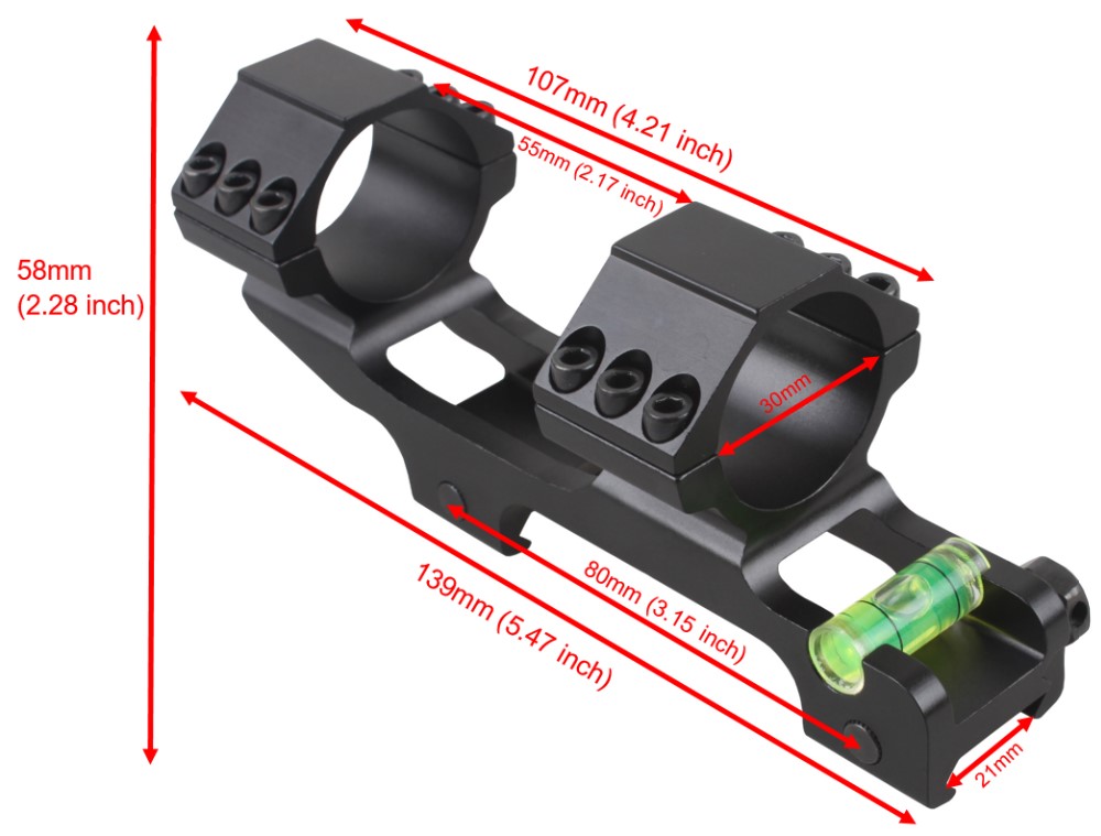 Vector-Optics-30mm-One-Piece-Extra-Light-ACD-Scope-Mount-Anti-Cant-Device-ACD-Bu