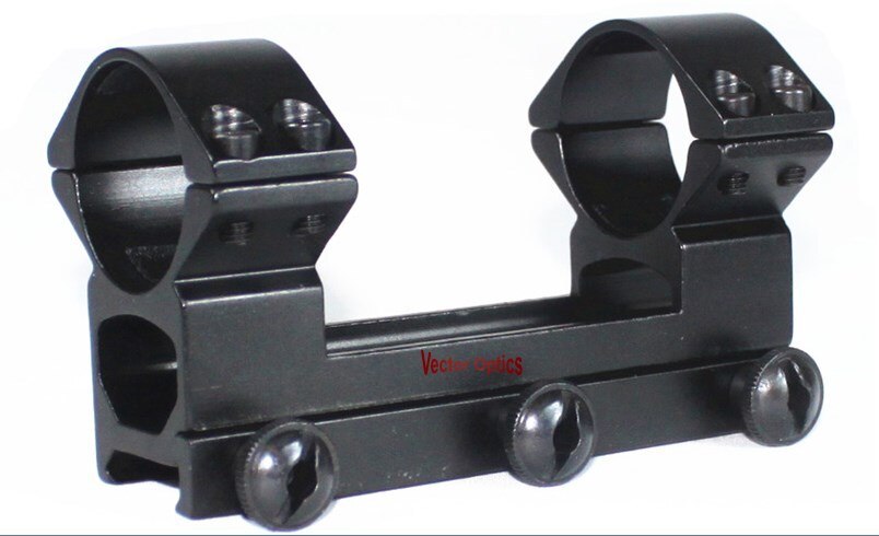 VectorOptics254mm1OnePieceHighScopeWeaverPicatinny20mmMountBaseDoubleRingsforHuntingGunAccessories-237273717