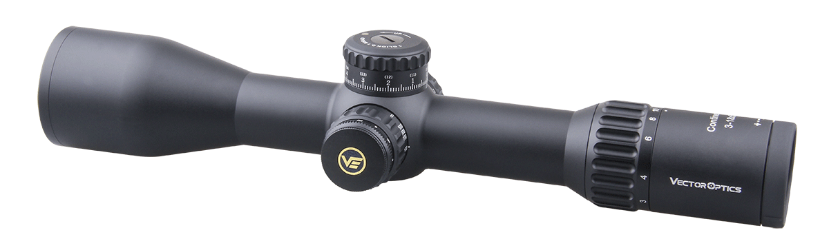 VectorOpticsContinental3-18x50HDFFPHuntingRiflescope34mm110MILZeroStop90LightOpticRifleScopes338Lapu-4001123902931