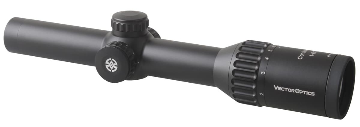 VectorOpticsContinentalHD1-6x24RiflescopeClearViewHuntingRifleScopeIlluminatedDotReticleGermanOptics-32911245323