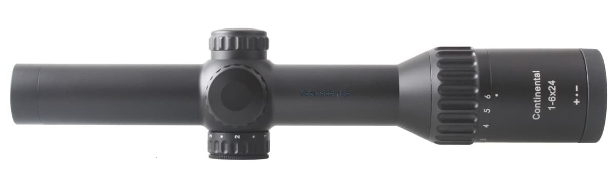 VectorOpticsContinentalHD1-6x24RiflescopeClearViewHuntingRifleScopeIlluminatedDotReticleGermanOptics-32911245323