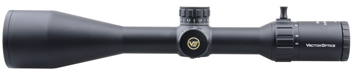 VectorOpticsGen2Paragon5-25x56TacticalRiflescopeHuntingRifleScope110MILSch0ttGlass90Light2KMLongRang-4000596917935