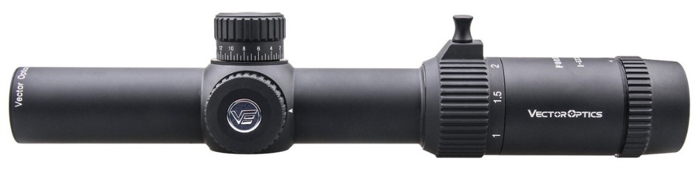 VectorOpticsGenIIForester1-5x24Riflescope30mmCenterDotIlluminatedFitsAR15223762mmAirgunAirsoftHuntin-33004646104