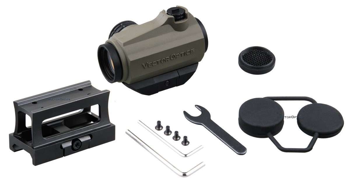 VectorOpticsMaverick1x22SOPRubberCoverRedDotScopeHuntingReflexCollimatorSightForRealFirearms223762Ai-1005001639246973