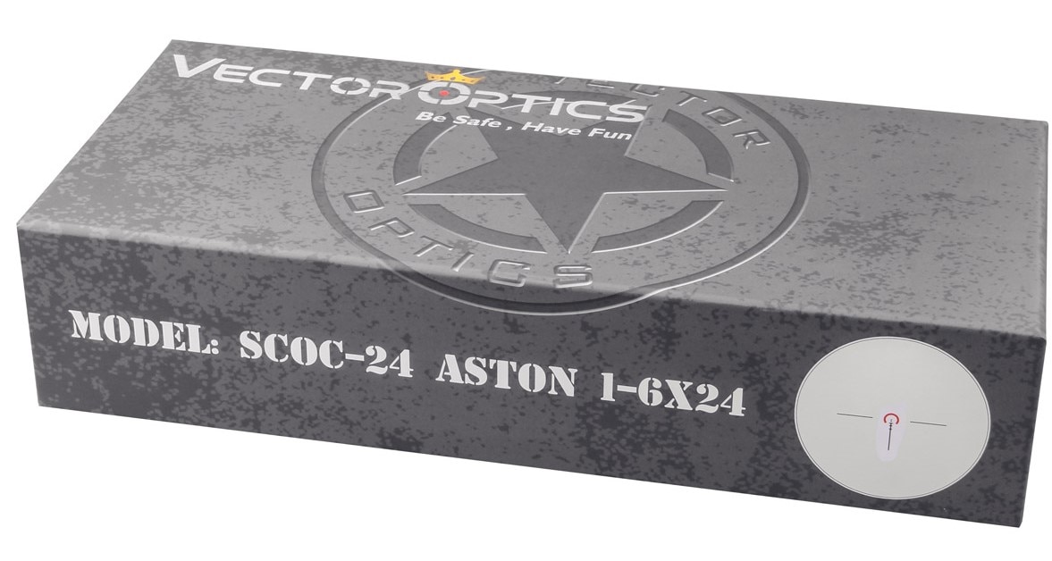 VectorOpticsTopBrandLineAston1-6x24TacticalCQBRiflescopeWithBDCReticleAR15M4RifleScopeSharpCrispView-4000012462570